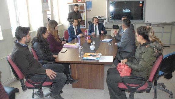 İlçe Müdürümüz Ceylani, Okul Kurum ziyaretleri kapsamında Şehit Nihat Akbaş İlk ve Ortaokulunu ziyaret etti.