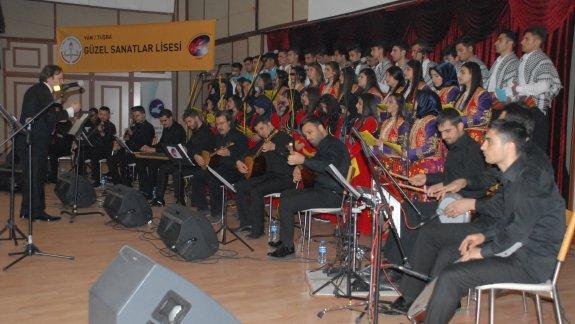 Güzel Sanatlar Lisesi öğrencilerinden Türk Sanat Müziği Konseri