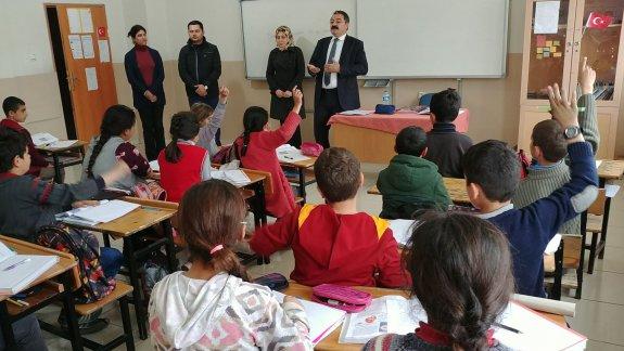 İlçe Müdürümüz Ceylani, Alaköy Şehit Çetin Aysan Ortaokulunu ziyaret etti 