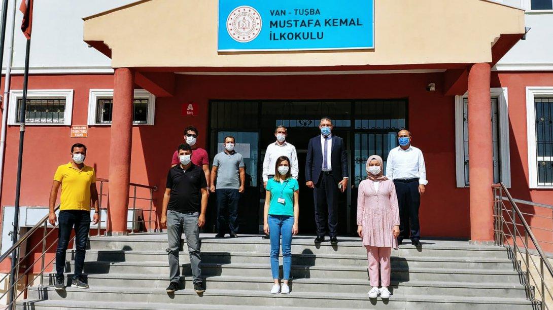 İlçe Müdürümüz BEDEVİOĞLU'ndan Mustafa Kemal İlkokuluna ziyaret