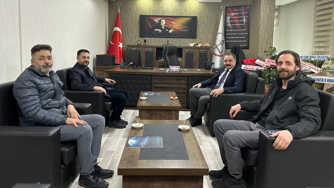 Büyükşehir Belediyesi Daire Başkanı Bekiroğlu'ndan hayırlı olsun ziyareti