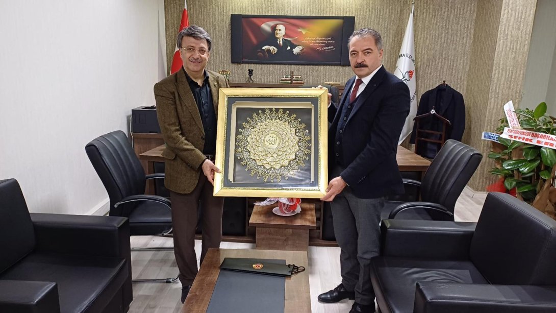 Milletvekili Türkmenoğlu'ndan İlçe Müdürlüğümüze nezaket ziyareti