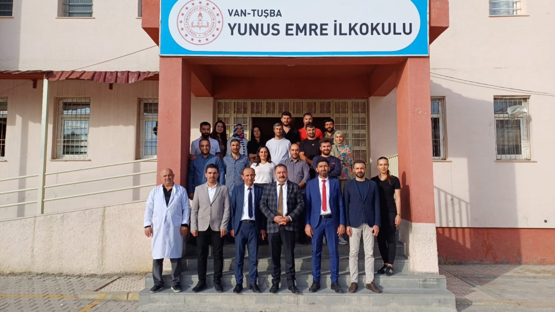 İlçe Müdürümüz Ceylani'den, Yunus Emre İlkokulu'na ziyaret