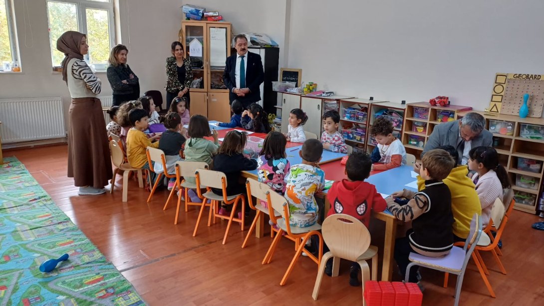 İlçe Müdürümüz Ceylani'den Kardelen Anaokuluna Ziyaret