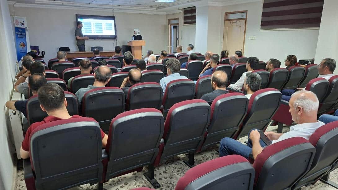 Personelimize yönelik 'Sağlıklı Hayat İçin SAHA' dayız' semineri düzenlendi